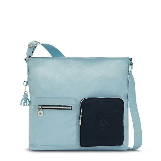 Kipling Eirene Tote Bags Meadow Blue | CA 1469AH